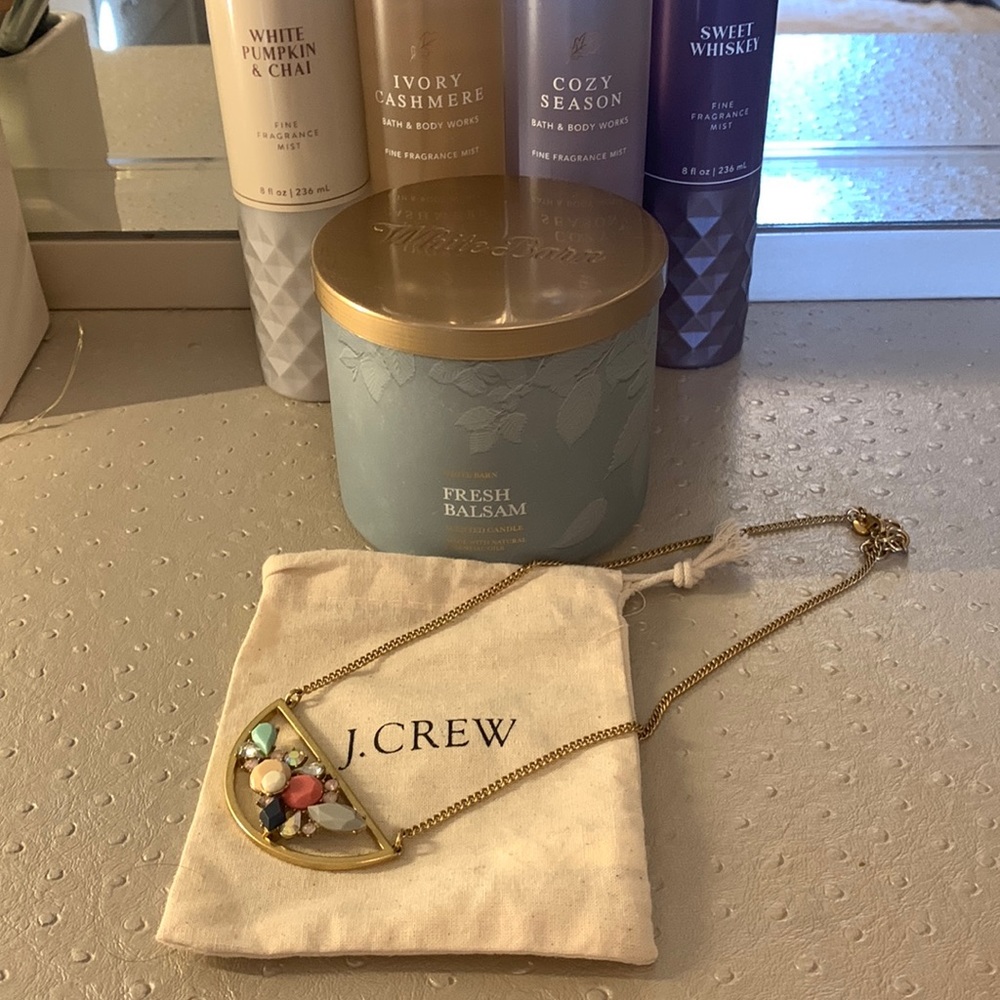 Jcrew gem necklace
